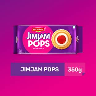BRITANNIA Jim Pops Jam Biscuit