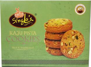 singla's KAJU PISTA Cookies 400gm Bakery Biscuit