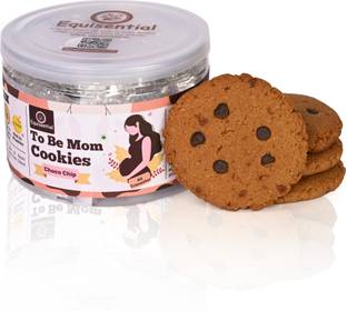 equisential To Be Mom Cookies - Choco Chip | Rich in Iron, Calcium & Fibre Cookies Biscuit