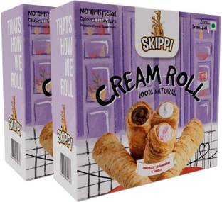 Skippi Ice Pops Cream Roll Box Cream Filled Biscuit