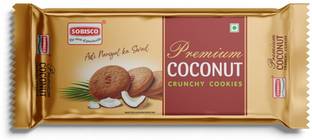 SOBISCO Premium Coconut Cookies -Asli Nariyal ka Swad Cookies Biscuit