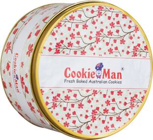 Cookieman Assorted Cookies Gift Pack Box - 300g | Assorted Cookies in Tin Box Cookies Biscuit
