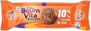 Cadbury Bournvita Biscuits, New and Improved Chocolatey Cookies Biscuit
