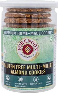 Fore Noon Multi Millet Gluten free Almond Jaggery Cookies Biscuit