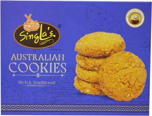 singla's Australian Cookies 350gm, Premium Quality Cookies Biscuit