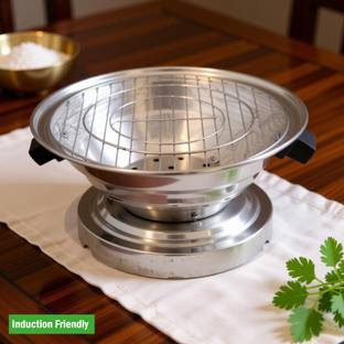 ma narmada Aluminum Tandoor is made of high-quality Induction Bottom Non-Stick Coated Cookware Set