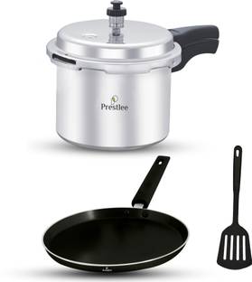 Prestlee 3 Ltr pressure Cooker combo Non-Stick Coated Cookware Set