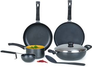 Kreme Kitchen Starter Kit Non-Stick Coated Cookware Set