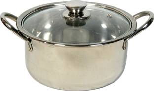 sunvilla by Navkar Stainless steel Cook and serve 21 cm dia, 2 L capacity Cookware Set