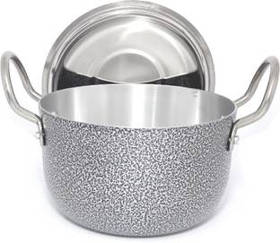 bartan hub aluminium pot with lid (3500ml) Cookware Set