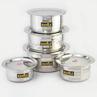 RAMILA Induction Bottom Cookware Set