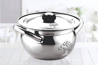 RBGIIT Premium Quality Non-Stick 7 pcs Hammertone With Glass Lid & 3 Nylon Spoon Cookware Set