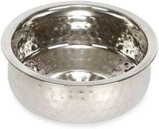 Inaara Handcrafted Serving Bowl – 6 inch, Hammered, Durable, Rust-Resistant Cookware Set