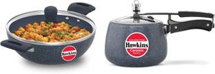 Hawkins Ceramic Nonstick Induction Bottom Non-Stick Coated Cookware Set