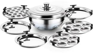 MILTON pro cook Multi - Kadhai With Lid - 26cm Induction Bottom Non-Stick Coated Cookware Set