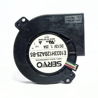 Electronic Spices DC12V Servo Blower Fan with PWM,Pressure-optimised |E1033H12BAZS-B5 | 1.25Amp. | Cooler