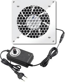PGSA2Z Cabinet Fan with AC Plug, 120mm, 120V/110V/220V, Variable Speed Controller Cooling Fan Cabinet Cooler