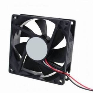 NIHAKA 3-Inch Square 12 V DC CPU Cooling fan Pack of 1 Cooler
