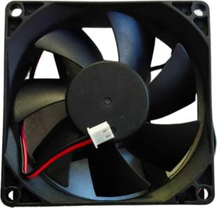 TNA2Z ELECTRONICS 12v Brushless 3 Inch DC Cooling Fan for Pc Case,CPU Cooler Black (80X80) mm Cooling Fan Cabinet Cooler