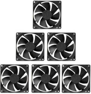 Electronic Spices PACK OF 6 DC 12V Cooling Fan for PC Case 3 INCH Cooling Fan for PC CPU Cooler Cooler