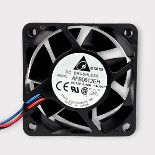 WONDERFLO BLACK AIR AFB0612EH 12VDC 0.48A 60x60x25mm 6800RPM 3 WIRES DC FAN Cooling Fan All in one Cooler