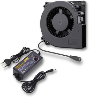 PGSA2Z 110V 220V AC Powered Fan 4V to 12V, DC Dual Ball High Airflow Cooling Fan Cabinet Cooler