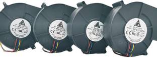 Electronic Spices Delta 9733 DC 12V 1.20A,1.80A, 2.70A, 2.94A Turbine Air Grill Silent Cooling Fan Fan...
