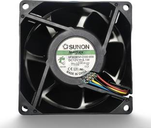 ADMALIK MF80381V1-D000-M9 12V 6.1W 80x80x38mm DC Cooling Fan High Speed 4-Wire Long Life Cooling Fan A...