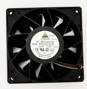 shoptron CPU Cooler Fan Server PC PFC1212DE DC 12V 3.24A 12CM 120*120*38MM PWM 5600RPM Cooling Fan All in one Cooler