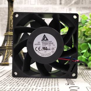 Electronic Spices Delta FFB0812EHE DC 12v 1.35a 8038 Axial Cooling Fan 80x80x38mm Fan with Heat Sinks All in one Cooler