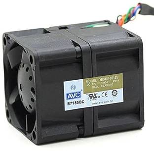 Enormity AVC DB04048B12S DC 12V -1.14A Dual-Motor High Speed Violence Fan 40*48mm 8-Wire Fan with Heat Sinks All in one Cooler