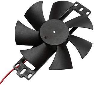 SG Flash 18V Plastic Blade Cooling Fan for Induction Cooker Black Cooling Fan Cabinet Cooler