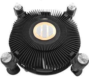 VOOCME Processer CPU Fan BLACK ALUMINIUM HEAT SINK for zebronics h61 mother boards Cooling Fan Processor Cooler