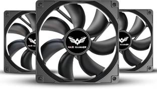 War Hammer Kratos 120mm 3in1 Case Fan Kit - High Static Pressure 1500 RPM (Molex) Cooling Fan Cabinet Cooler