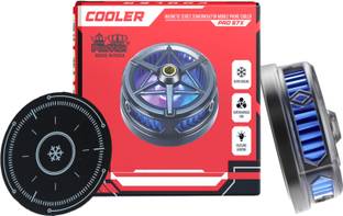 purvish Mobile Cooler with Magnetic Plate for Gaming and Video Blogging Mobile Fan with Radiator All in one Cooler