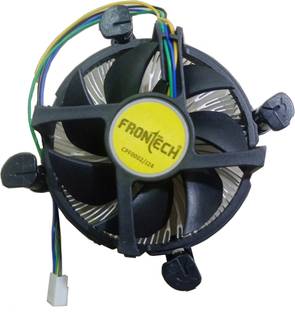 Frontech CPU COOLING FAN Socket LGA1155 ( For Intl i3/i5/i7 2nd / 3rd gen CPU) Fan with Heat Sinks Processor Cooler
