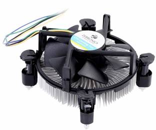ZEBRONICS CPU Fan socket 775/1150/1155/1156 Fan with Heat Sinks Processor Cooler