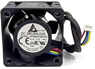 Electronic Spices Delta PFB0412EHN 40*40*28mm 12V 0.72A Super violence double ball cooling fan Fan with Heat Sinks All in one Cooler