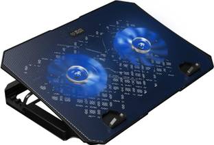 EVOFOX Frost 15.6 inches with blue LED 2 Fan Ergonomic Cooling Pad with Adjustable Height