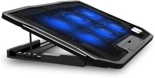 SWISS MILITARY COOLING FAN for Laptop 5 Fan Ergonomic Cooling Pad with Adjustable Height