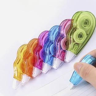 prfashioncorner Correction Tape 12 Meter X 5 MM Correction Pen, Whitener for Correction 5 mm Correction Pen Tape