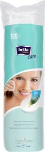 Bella Cotton Pads Round with Aloe Vera Extract - 100 Pcs