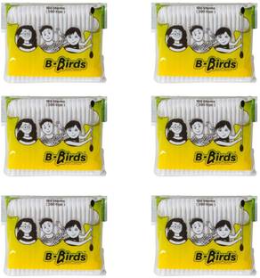 B birds Cotton Ear Buds/Cotton Swabs ( sticks 600 - 1200tips )