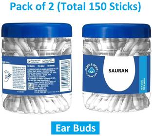 Sauran Pack of 2 Ear Buds Cotton EB64