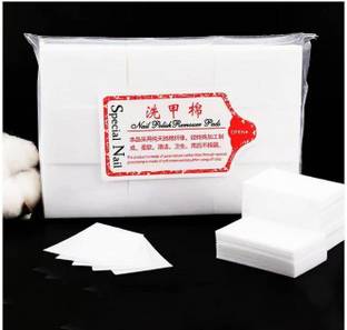 KIRA Nail WipesNail Art Gel Polish Remover Cotton Pads Cotton Pads 1000 Pcs