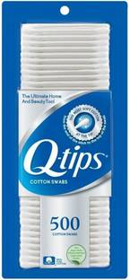 Q-Tips Cotton Swabs, 500 Count (Pack of 1)