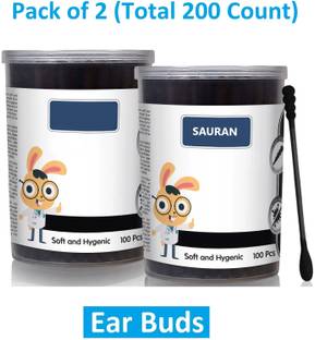 Sauran Pack of 2 Ear Buds Cotton EB18