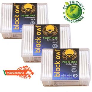 black owl Eco-Friendly Cotton Buds (200 PO.3)