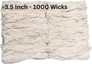 IAE Long Cotton Wicks for Pooja Lambi Batti for Diya Cotton Wicks for Pooja Cotton Wick
