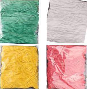 agilan Color Cotton Wicks for Pooja (4 Packets 215 Wicks in Each) Cotton Wick